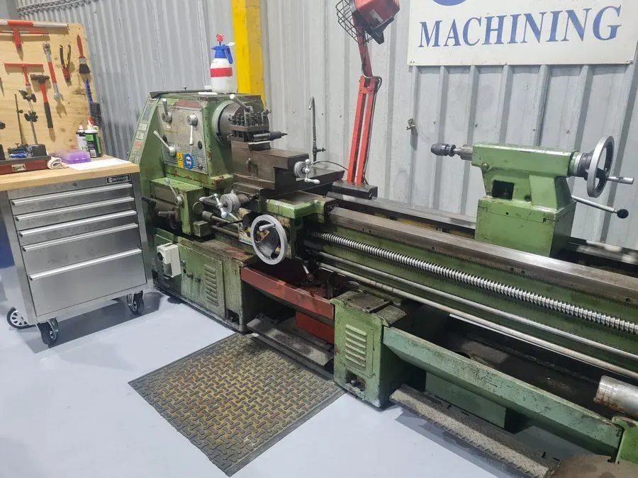 Inside the workshop at 1/12 George Road, Salamander Bay